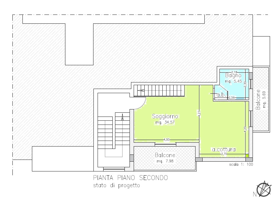 piantina 2°p